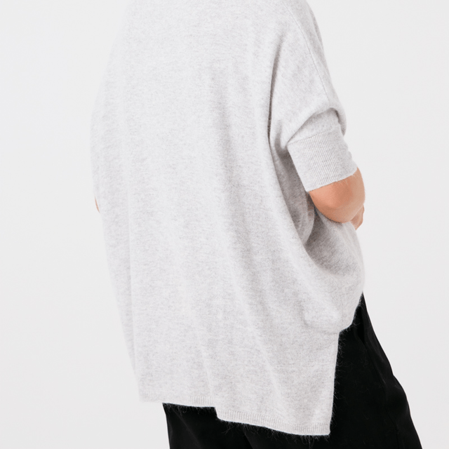Pull Artlove Manches Courtes, gris 