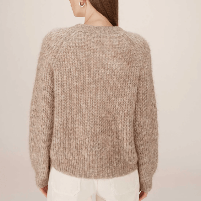 Cardigan greige Grace&Mila
