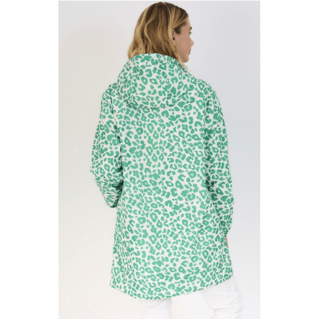 Parka réversible vert léo/ doré 