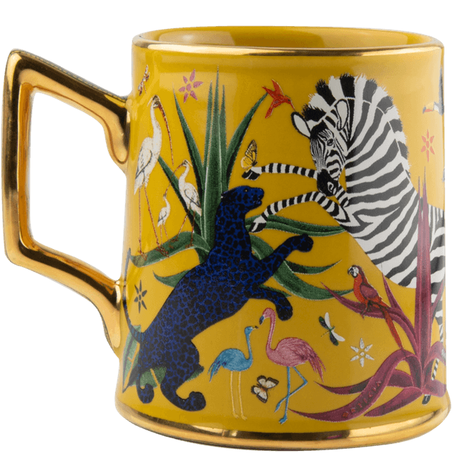 Tasse Jungle jaune 
