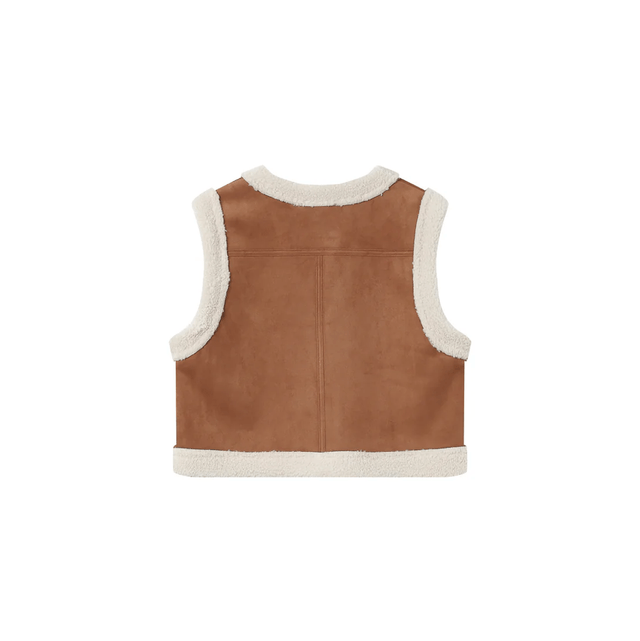 Gilet camel Grace&Mila
