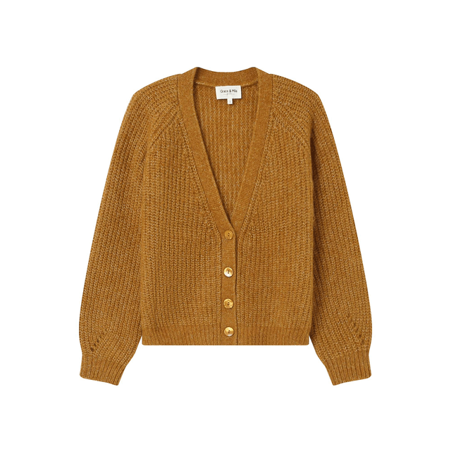 Cardigan ocre Grace&Mila
