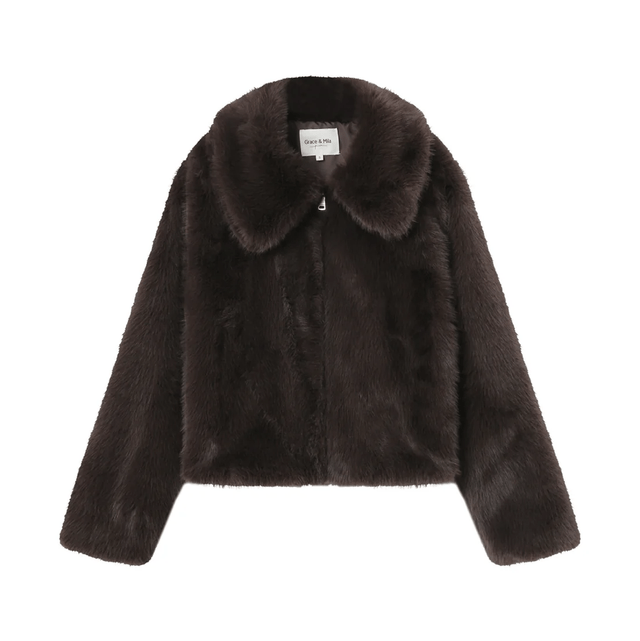 Veste fausse fourrure Grace&Mila