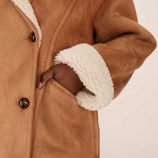 Veste faux shearling Grace&Mila 