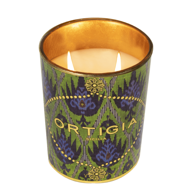 Ortigia Bergamotto Decorated Candle Medium
