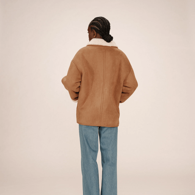 Veste faux shearling Grace&Mila 