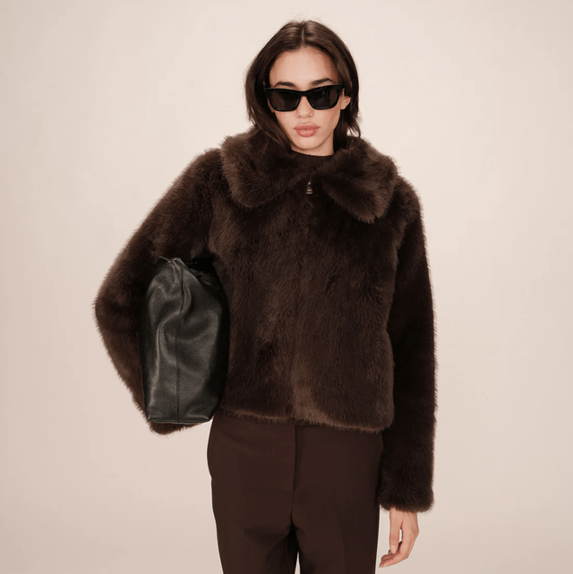 Veste fausse fourrure Grace&Mila