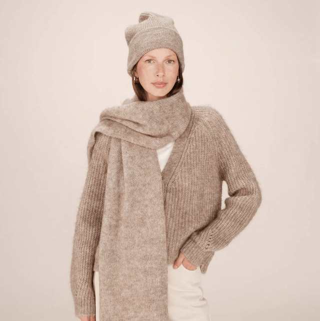 Cardigan greige Grace&Mila