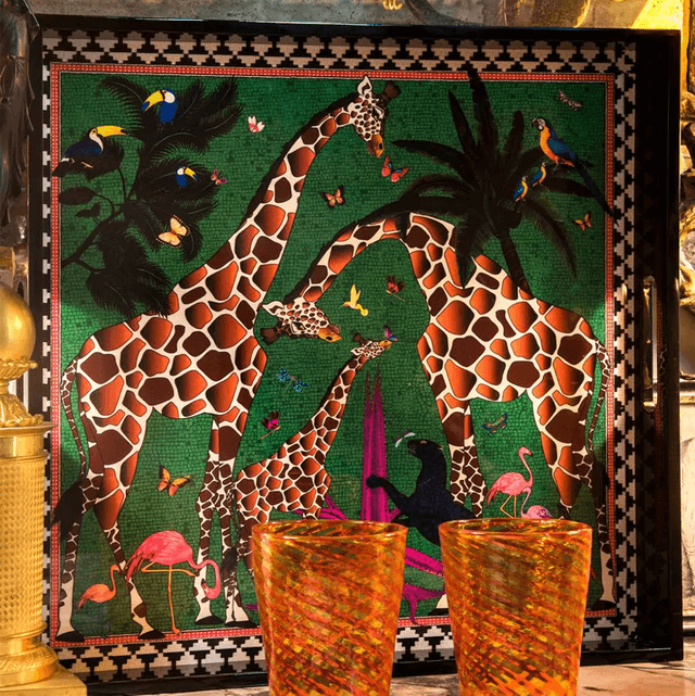 Plateau carré Giraffe 