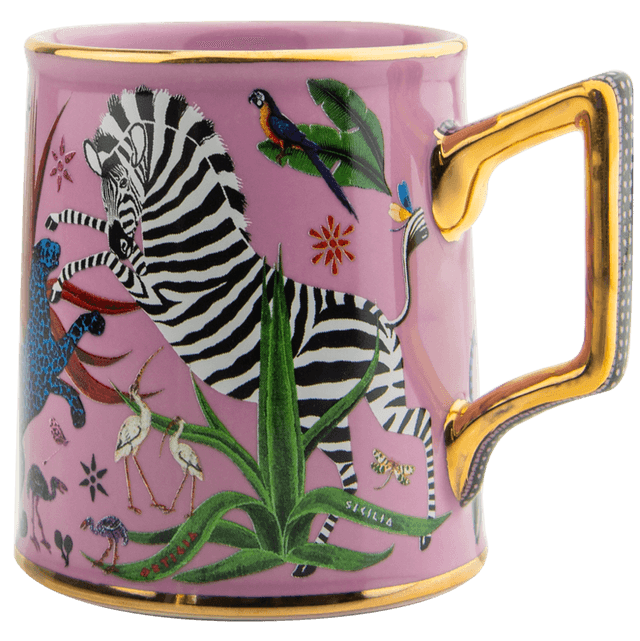 Tasse Jungle rose 