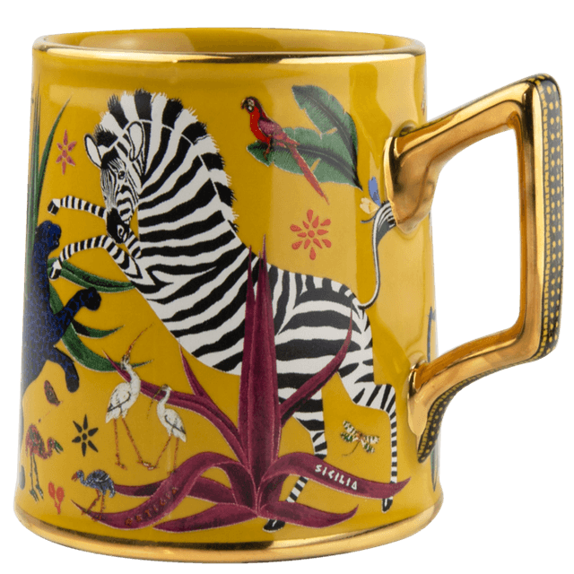 Tasse Jungle jaune 