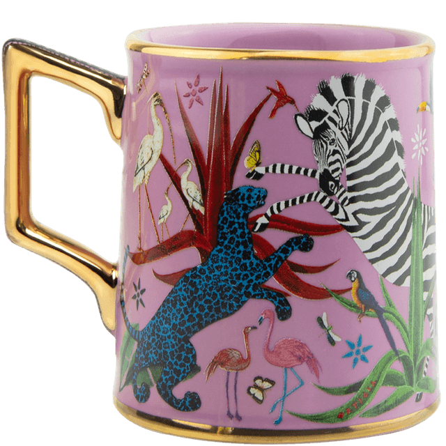 Tasse Jungle rose 