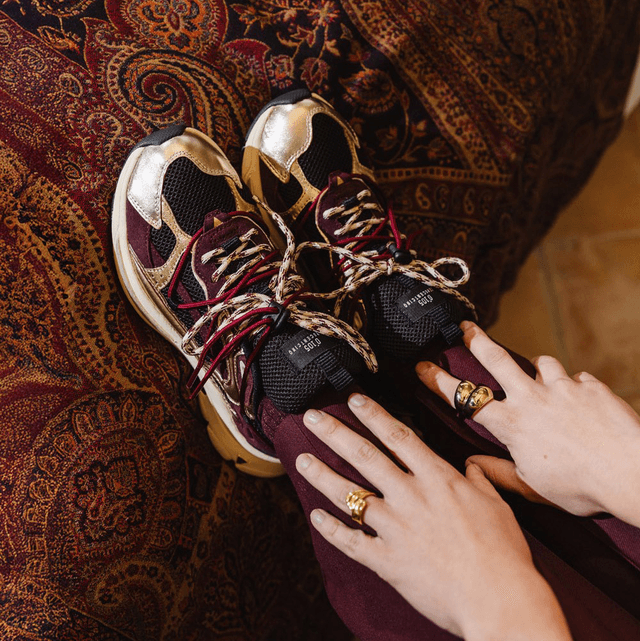 Baskets Spider Gold Wine 