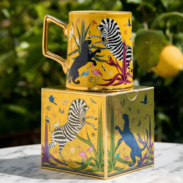 Tasse Jungle jaune 