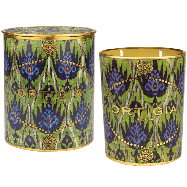 Ortigia Bergamotto Decorated Candle Medium
