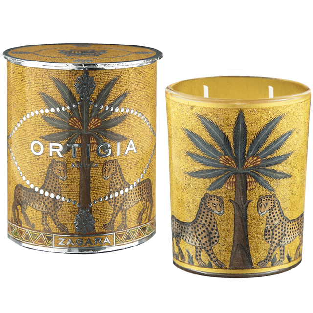 Ortigia Zagara Decorated Candle Medium